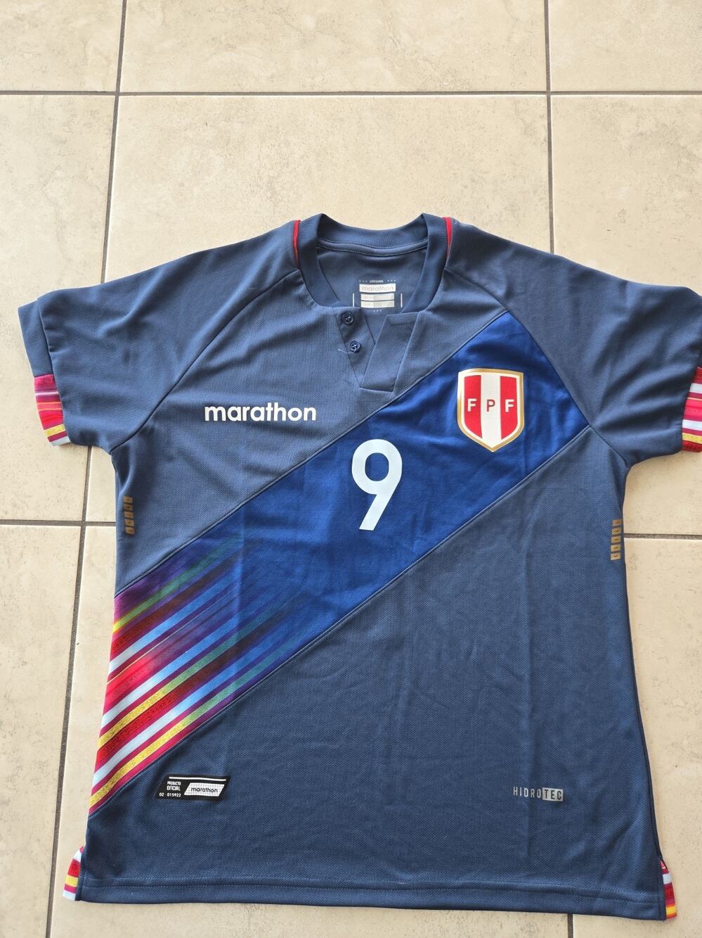 Marathon Peru Away Soccer Jersey Gianluca Lapadula Men L